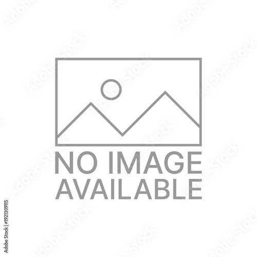 No image available icon isolated on white background