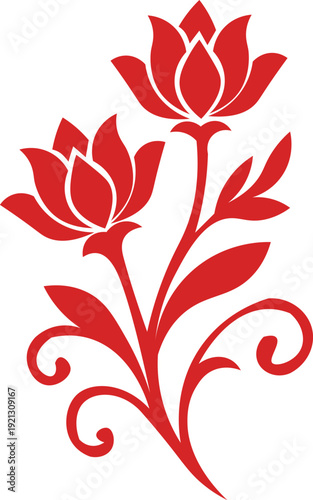red rose flower
