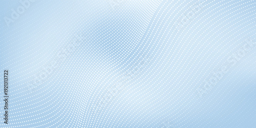 Dot blue simple studio room. Limbo light background. Abstract 3d backdrop for product presentation. Minimal wall scene abstract