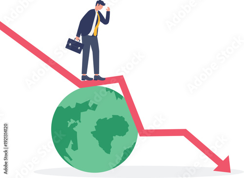 Global Market Downturn Analysis and Strategic Economic Risk Management