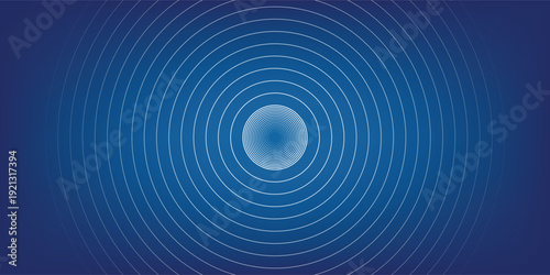 Bright blue dynamic abstract vector background with diagonal lines. 3d cover of business presentation banner for sale event night party. Fast moving soft circle wave line stripe decoration