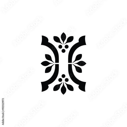 Vintage ornamental neckline vector illustration with intricate floral details, ideal for textile print, wedding design, and decorative artwork.