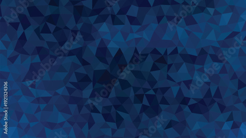 Abstract blue geometric shapes forming a captivating digital art pattern