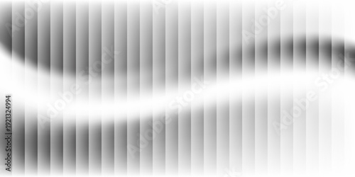 Digital halftone transition effect with vertical stripes on white