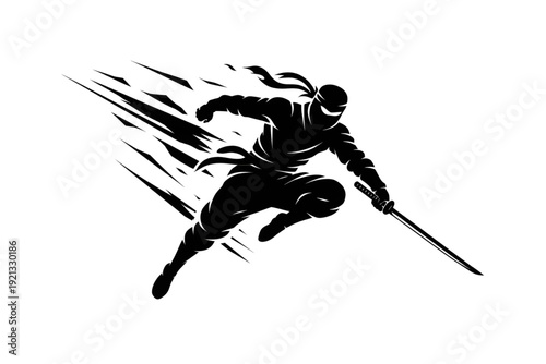 Blazing Speed Shinobi Warrior Clan Badge