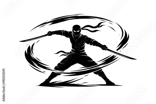 Cyclone Strike Shinobi Warrior Clan Badge