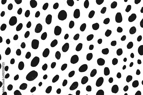 Abstract dalmatian print pattern
