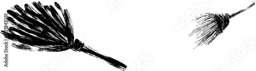 Vintage Vignette: A Yellow Broom