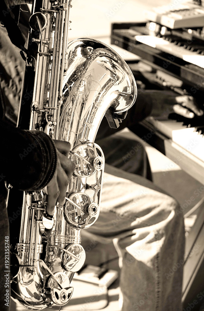 custom made wallpaper toronto digitalA musician makes his living playing the saxophone on the street