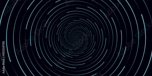 Blue abstract background with glowing circles. eps 10