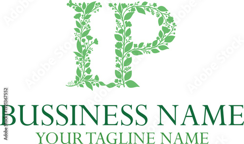 IP I ip initial logo | initial based abstract modern minimal creative logo, vector template image. luxury logotype logo, real estate homie logo. typography logo. initials logo