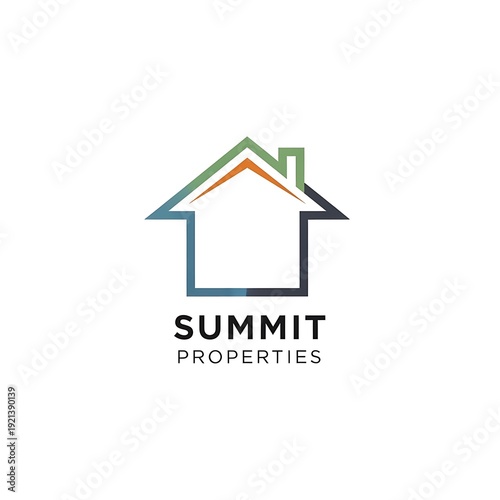 Summit Properties Real Estate Logo Design. Free Download Summit Properties Real Estate Logo Design. - GFXLoad