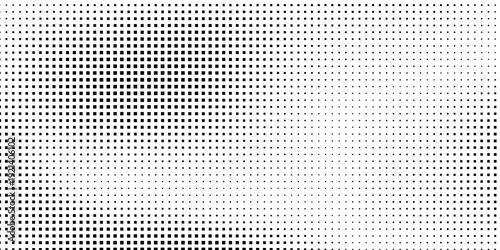 Pixel mosaic. Pixelated pattern, dispersion grayscale background. gradient