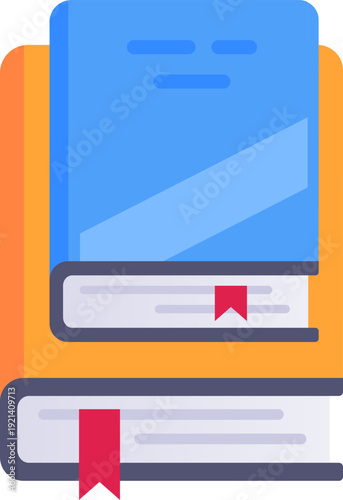 Books stacking representing education and learning concept