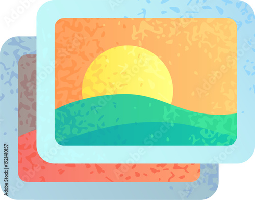 Digital image gallery displaying creative visual content