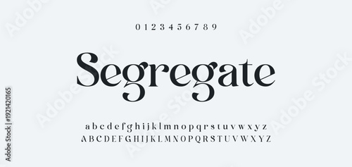 Elegance Luxury wedding alphabet font. Typography elegant classic lettering serif fonts decorative vintage retro for logo. vector illustration