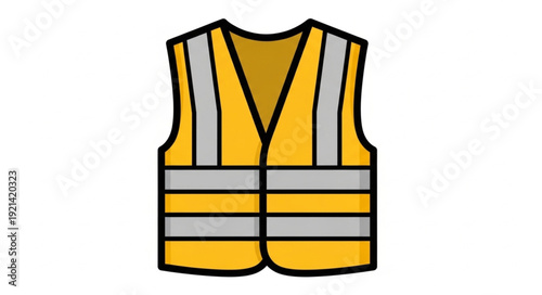 Yellow Safety Vest High Visibility.