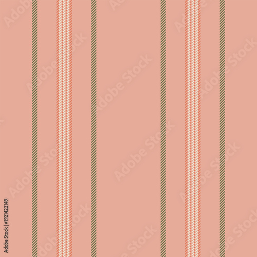 Ietail vector fabric texture, tone background vertical stripe. Rnspiration lines pattern seamless textile in red and green colors.