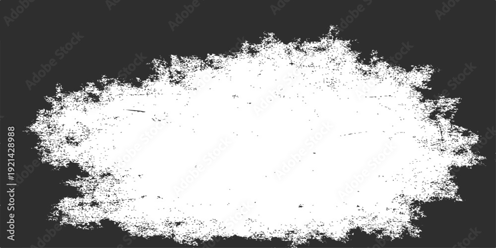 Fototapeta premium Abstract grunge background with black ink splat frame