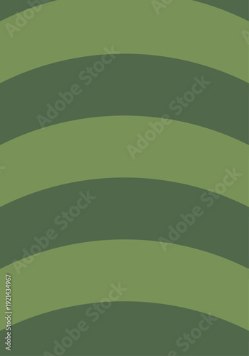 Fondo de líneas curvas abstractas en tonos verdes