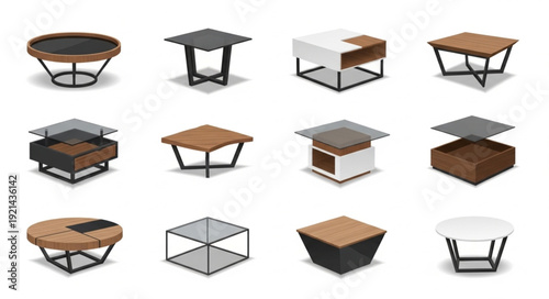 Modern Coffee Tables Various Designs.