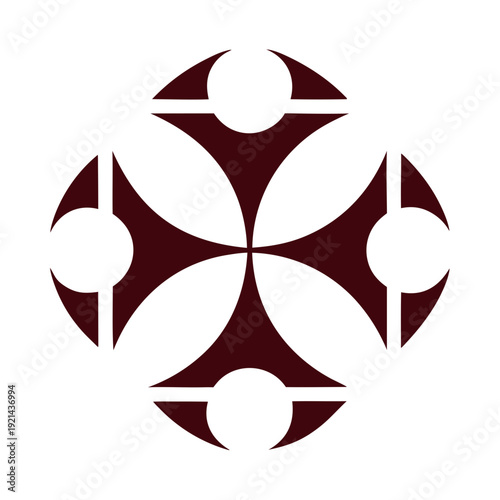 Stylized Tech Gear Logo with Electric Blue Lines Variant Transparent Background