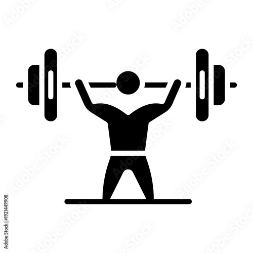Powerlifting Icon