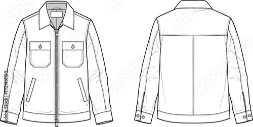 CAD drawing flat vector illustration, bra and panty technical sketch, lingerie underwear fashion design, garments dress, garments cloth template