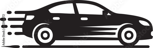 Fast Car Speeding on Road