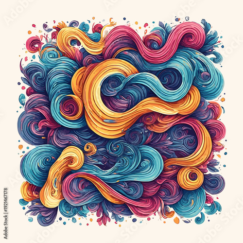 Abstract Design very Cool and wonderful