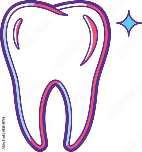 Human Teeth Anatomy Illustration. Healthy White Teeth Concept. Dental Care Tooth Structure. Tooth Anatomy Cross Section. Shiny Smile Teeth Concept. Dental Hygiene Tooth Model. Realistic Tooth