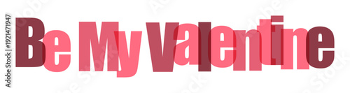 Festive text message inviting someone to be your Valentine