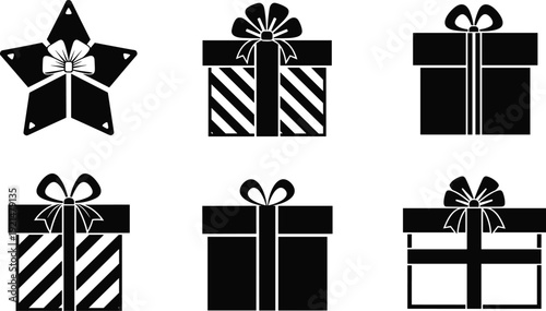 Set of Black Feather Silhouettes Including Bird Plumes Quill Pens and Soft Downy Feathers Isolated on White Background for Boho Fashion Nature and Graphic Design