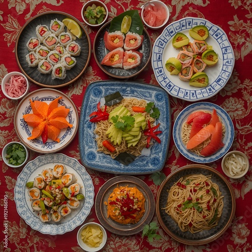 Wallpaper Mural traditional thai style painting for eid ul adha with cool background Torontodigital.ca