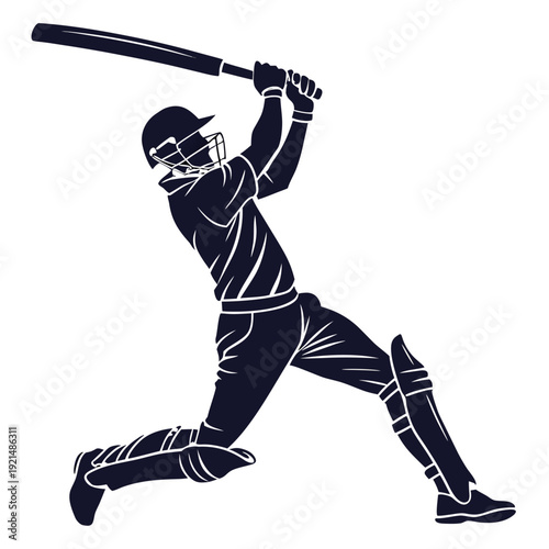 baseball player hitting ball