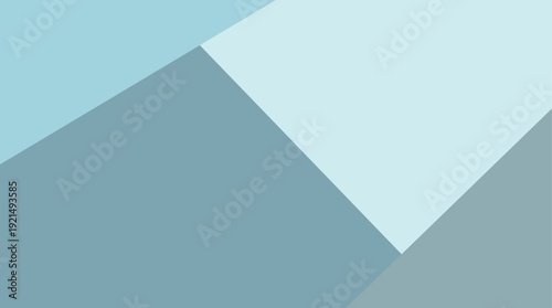 Abstract geometric vector background featuring a 3d folded paper sheet with a curled corner and light texture on a blank business template