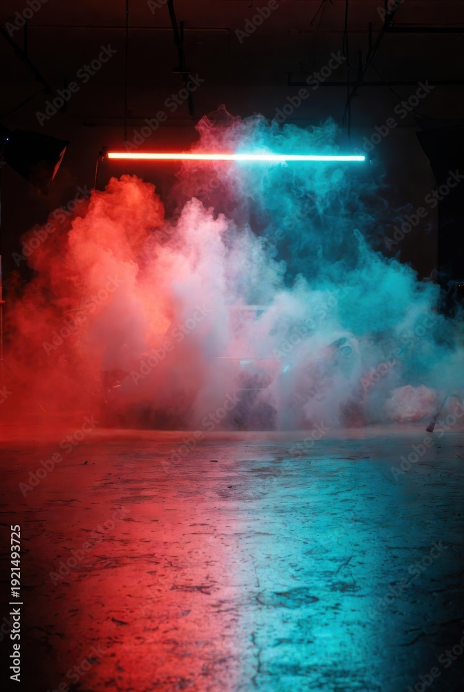 Obraz premium explosion of smoke