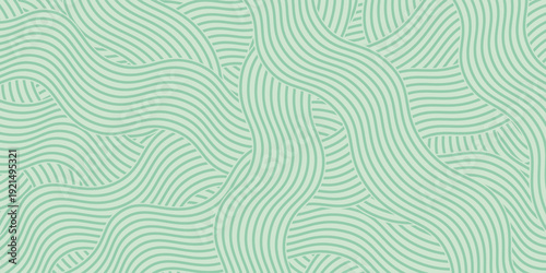 farm green banner, organic abstract background with fields. wavy green lines, natural organic products