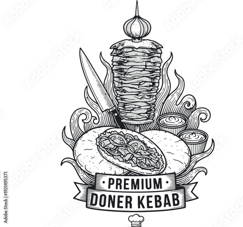 Doner Kebab Clip Art