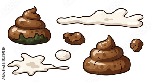 vector illustration of chocolate candies