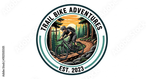 Trail Bike Adventures Logo Design.