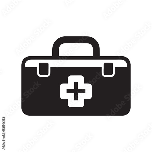 EMT or First Responder Bag Silhouette