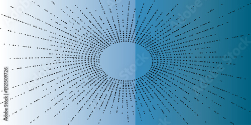 A digital 3d illustration of a binary code tunnel with a glowing blue matrix pattern creates an abstract technology design representing a futuristic data network spiral and computer software space