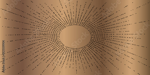 A geometric blue binary digital space backdrop features an abstract technology and retro background with rays, circular vector patterns, and a grunge light tunnel design for a textured wallpaper