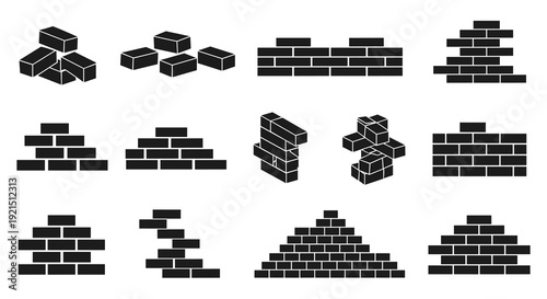Brick wall construction process