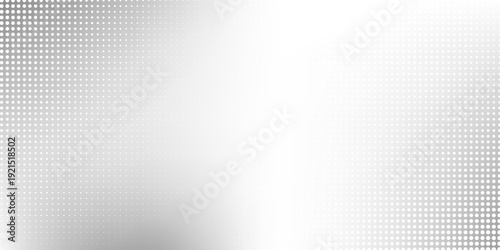 Silver modern dot foil background with metal mirror texture. Chrome gradient surface simple modern simple abstract