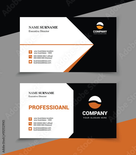 official professional Modern Business Card design