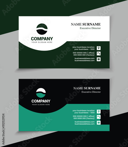 official professional Modern Business Card design