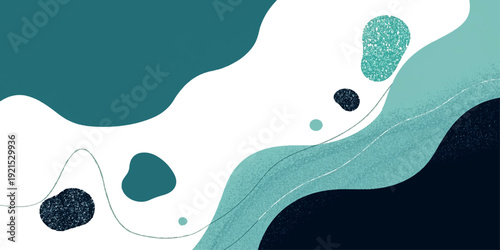 Vector illustration featuring a black silhouette barefoot walking pattern with footprints in water, in the sand, and an imprint on white to create a symbolic track of human footsteps