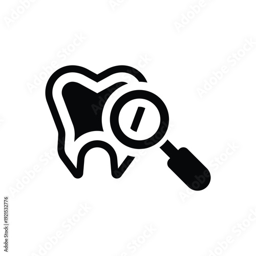 Search tooth icon